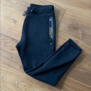 SUPER DRY SPORT GOLD SLIM FIT TRACK PANTS